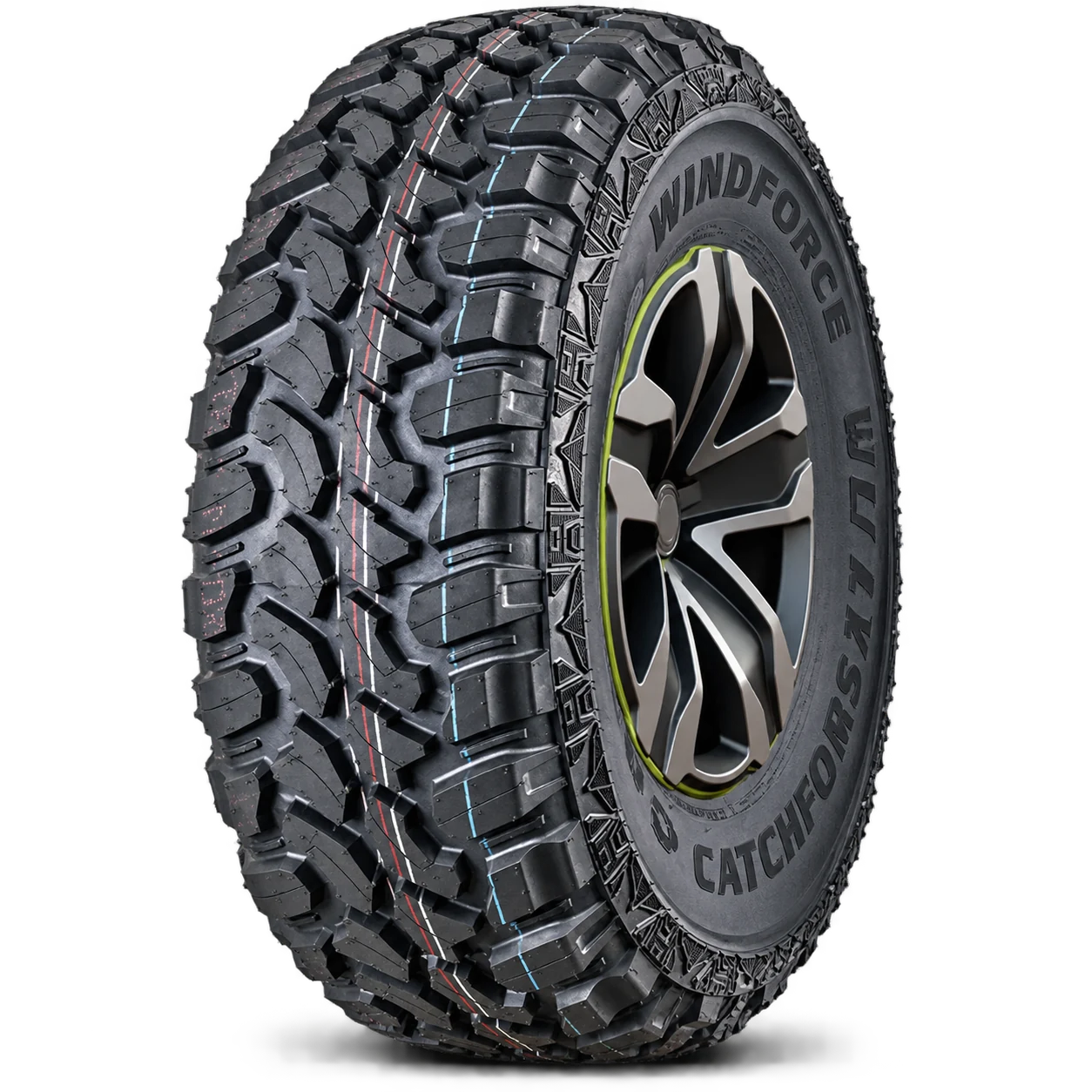 LT285/70R17 121/1118Q CATCHFORS M/T WINDFORCE